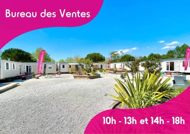 Mobil Home 43 Dans Camping 4 Etoiles Gastes Экстерьер фото